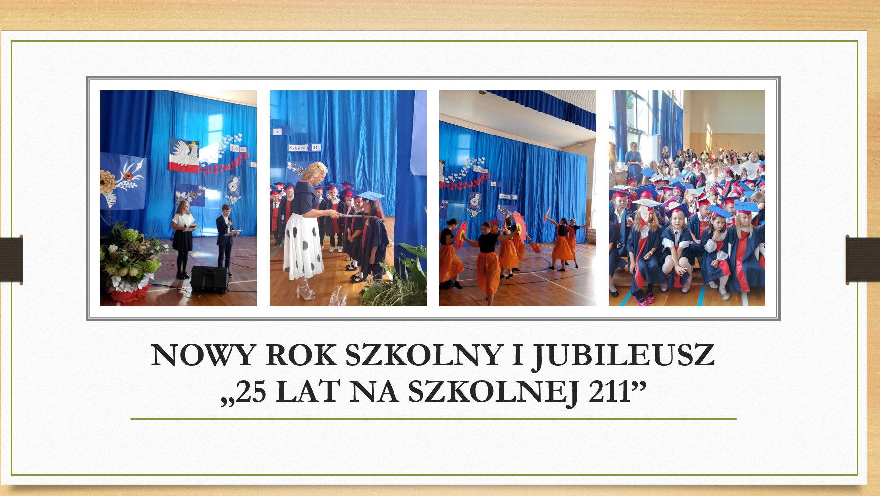 Inauguracja nowego roku szkolnego 2023/2024 i Jubileusz 20-lecia szkoły.