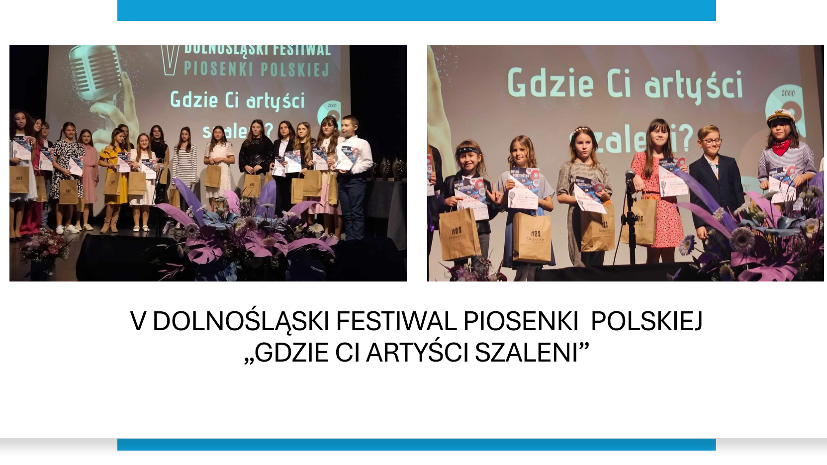 V Dolnośląski Festiwal Piosenki Polskiej "Gdzie Ci artyści szalenie?"