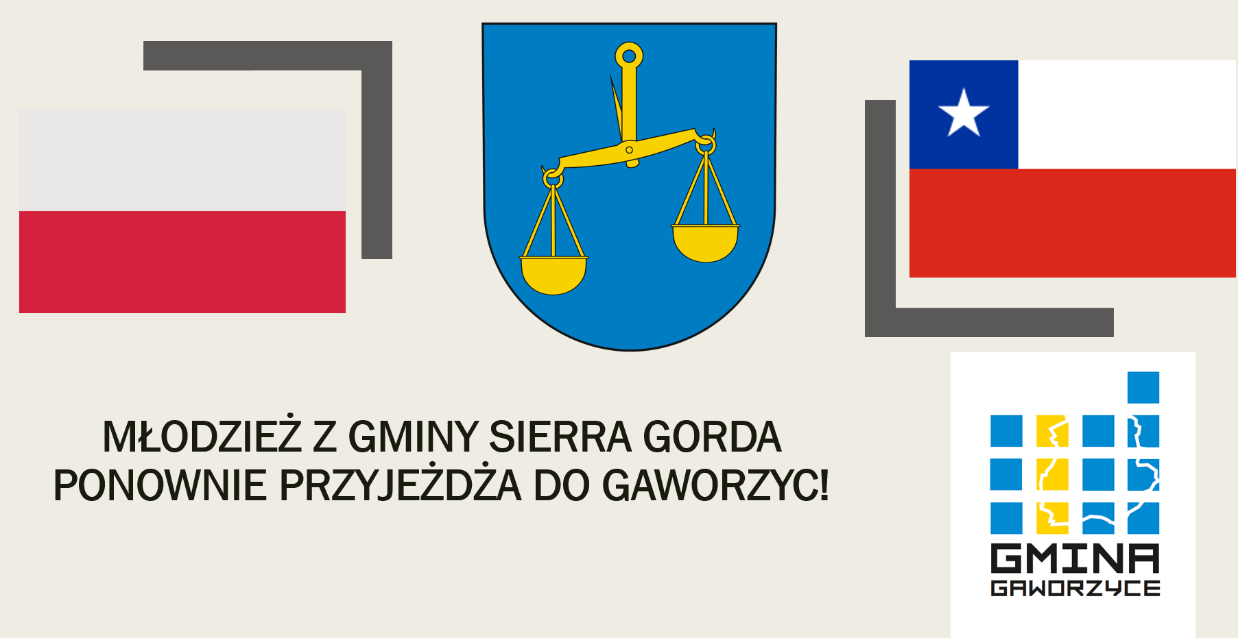 Młodzież z Chile z Sierra Gorda ponownie w gminie Gaworzyce