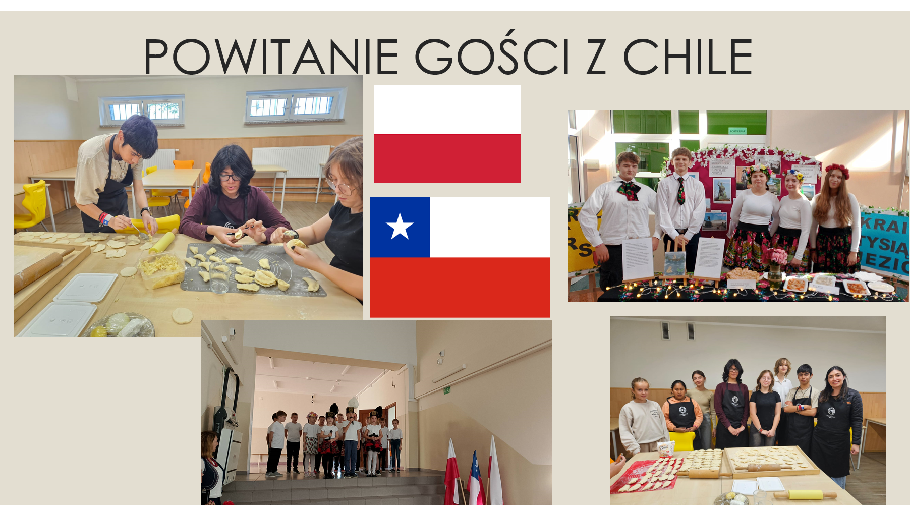 Powitanie gości z Chile