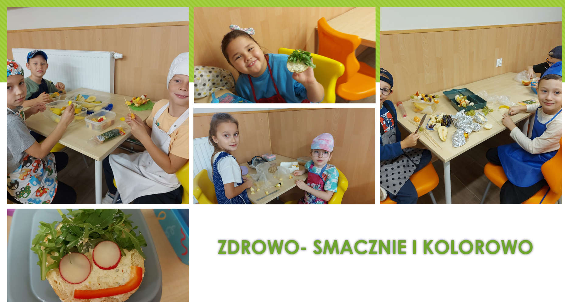 Zdrowo- smacznie i kolorowo.