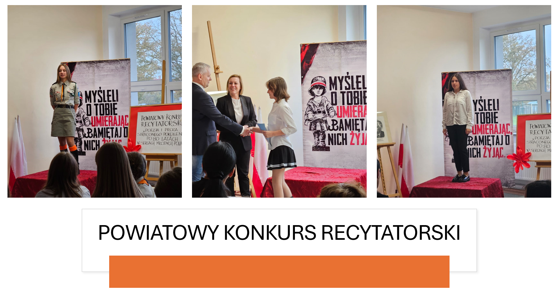 Powiatowy Konkurs Recytatorski