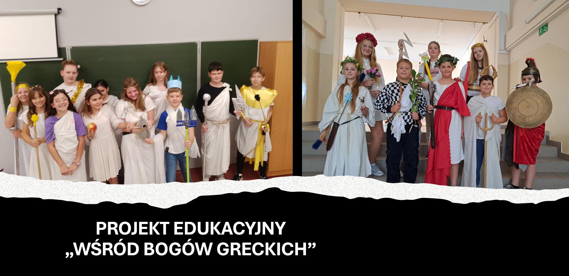 Projekt edukacyjny „Wśród bogów greckich”