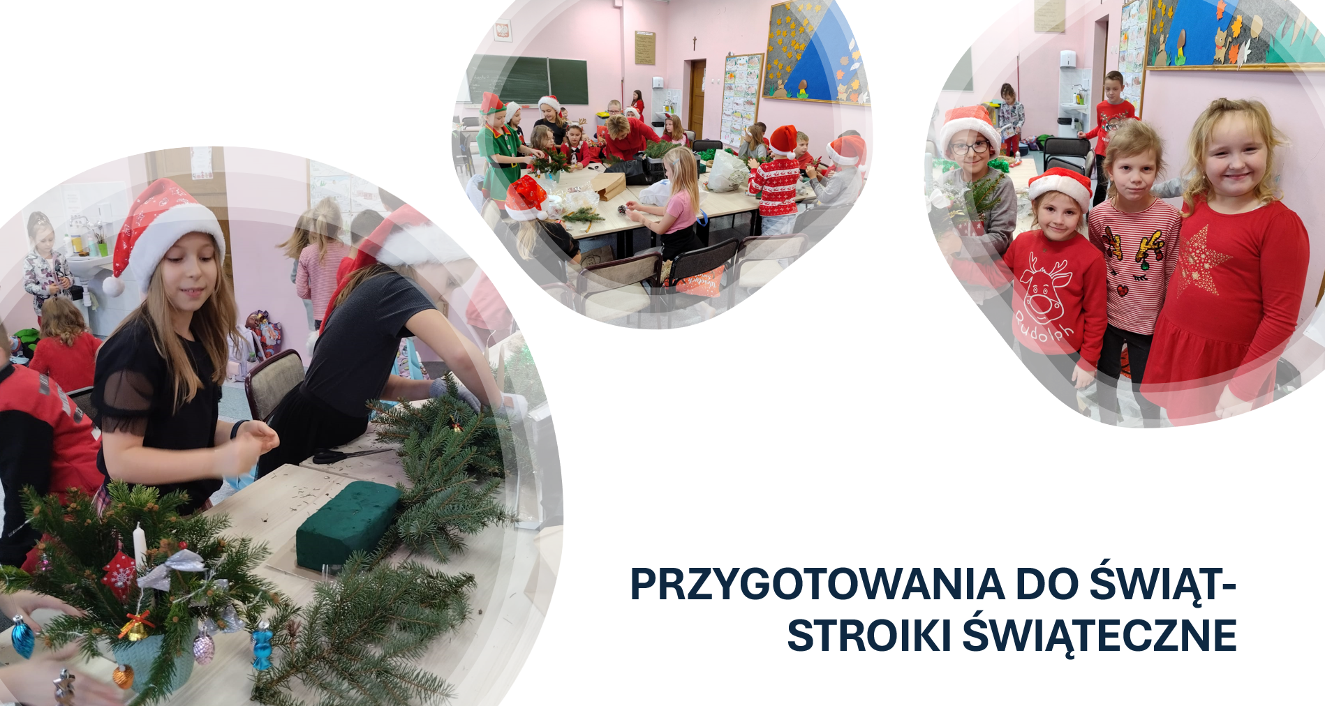 Przygotowania do świąt- stroiki świąteczne