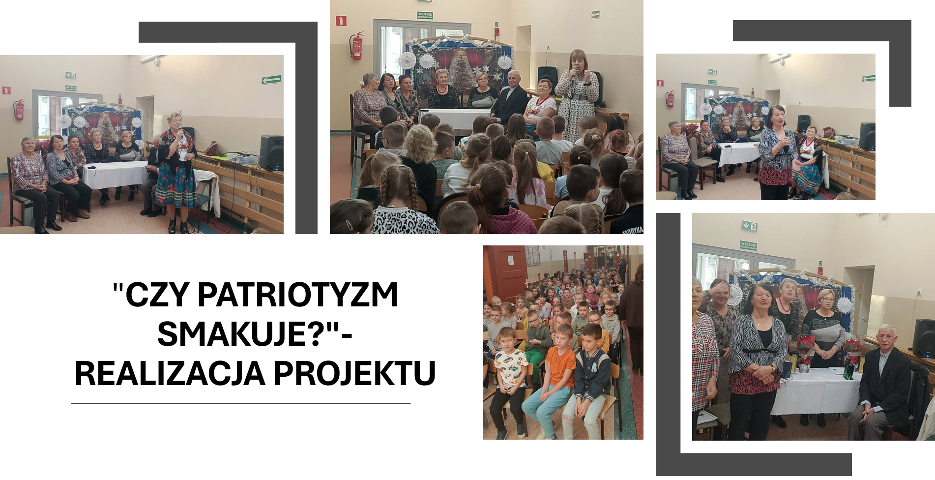 "Czy patriotyzm smakuje?"-realizacja projektu